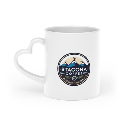 Stacona Coffee Logo Mug — Veteran-Owned Mountain Coffee Ceramic Mug