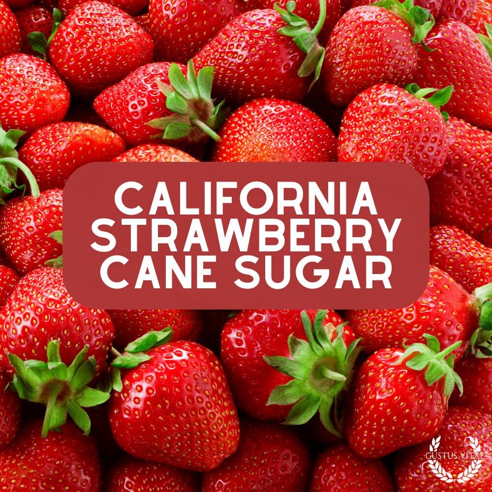 California Strawberry Cane Sugar