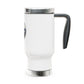 Stainless Steel Travel Mug with Handle, 14oz