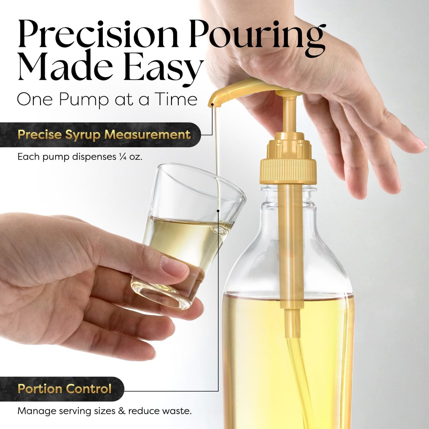 Syrup Pump for 750ml Syrup Bottle