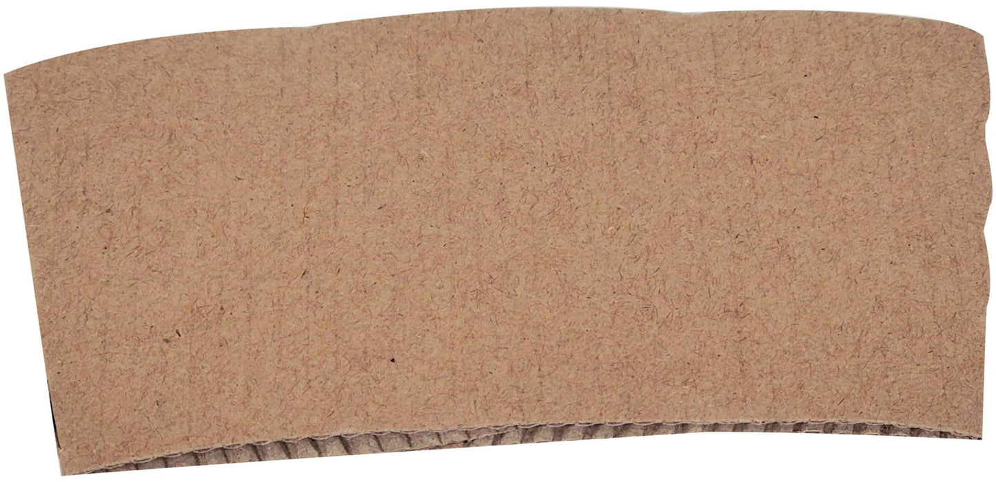 Morning Dew - 10-24oz Kraft Sleeve for Hot Paper Cups - 10 x 100 count