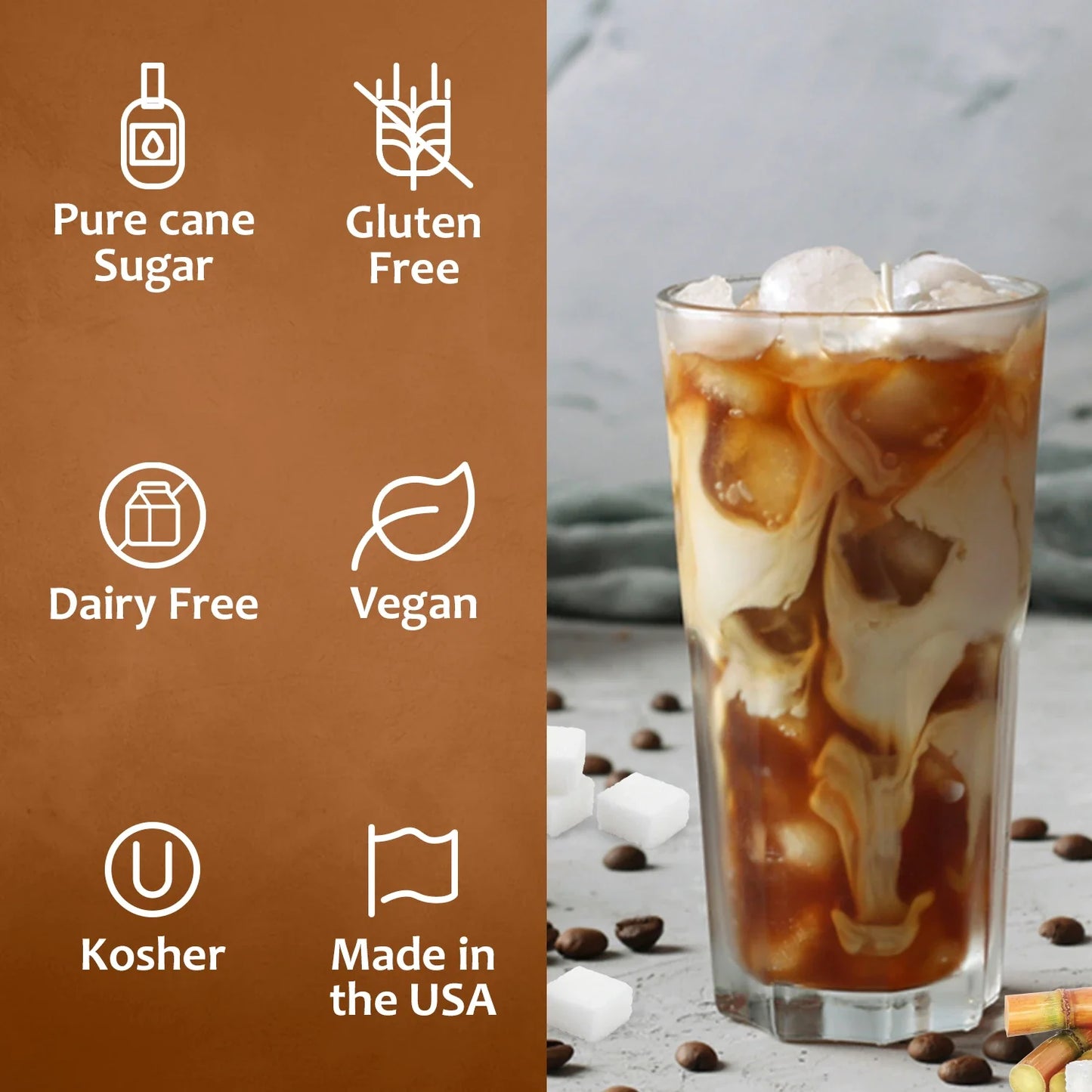 Cane Sugar Sweetener Syrup