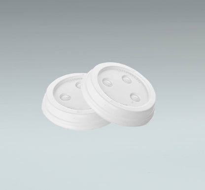 Dome Lids for Plain Paper Hot Cups - 8, 10, 12, 16 or 20 oz - 1000 per case