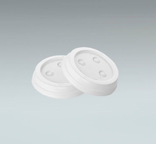 Dome Lids for Plain Paper Hot Cups - 8, 10, 12, 16 or 20 oz - 1000 per case